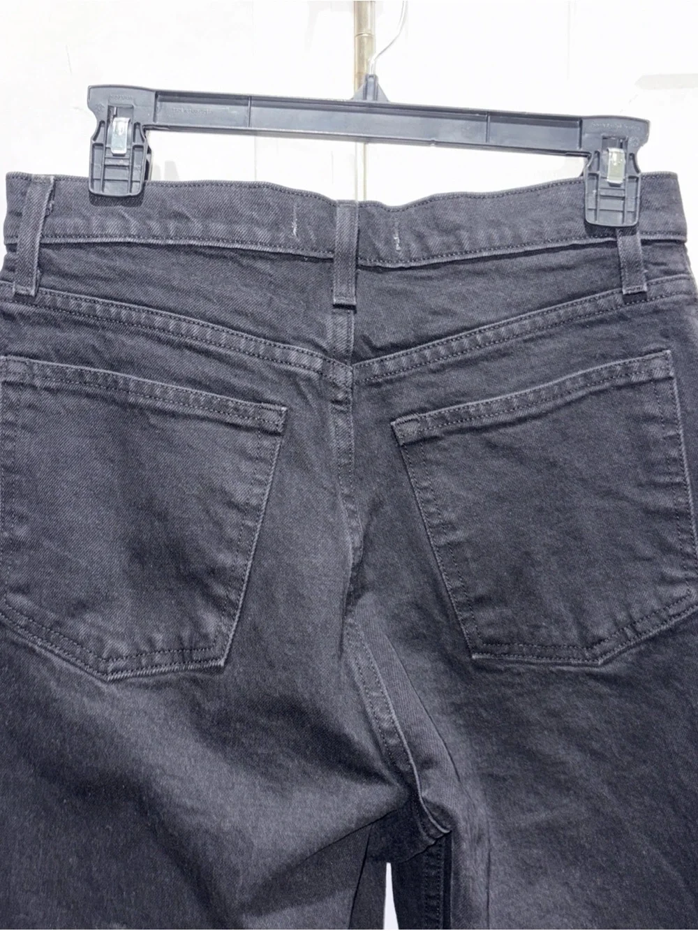 Abercrombie & Fitch The 90s Black Straight Leg Jeans Women's Size 29